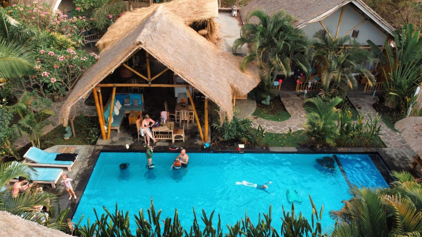 Gili Matiki Hotel Gili Air Bagian luar foto