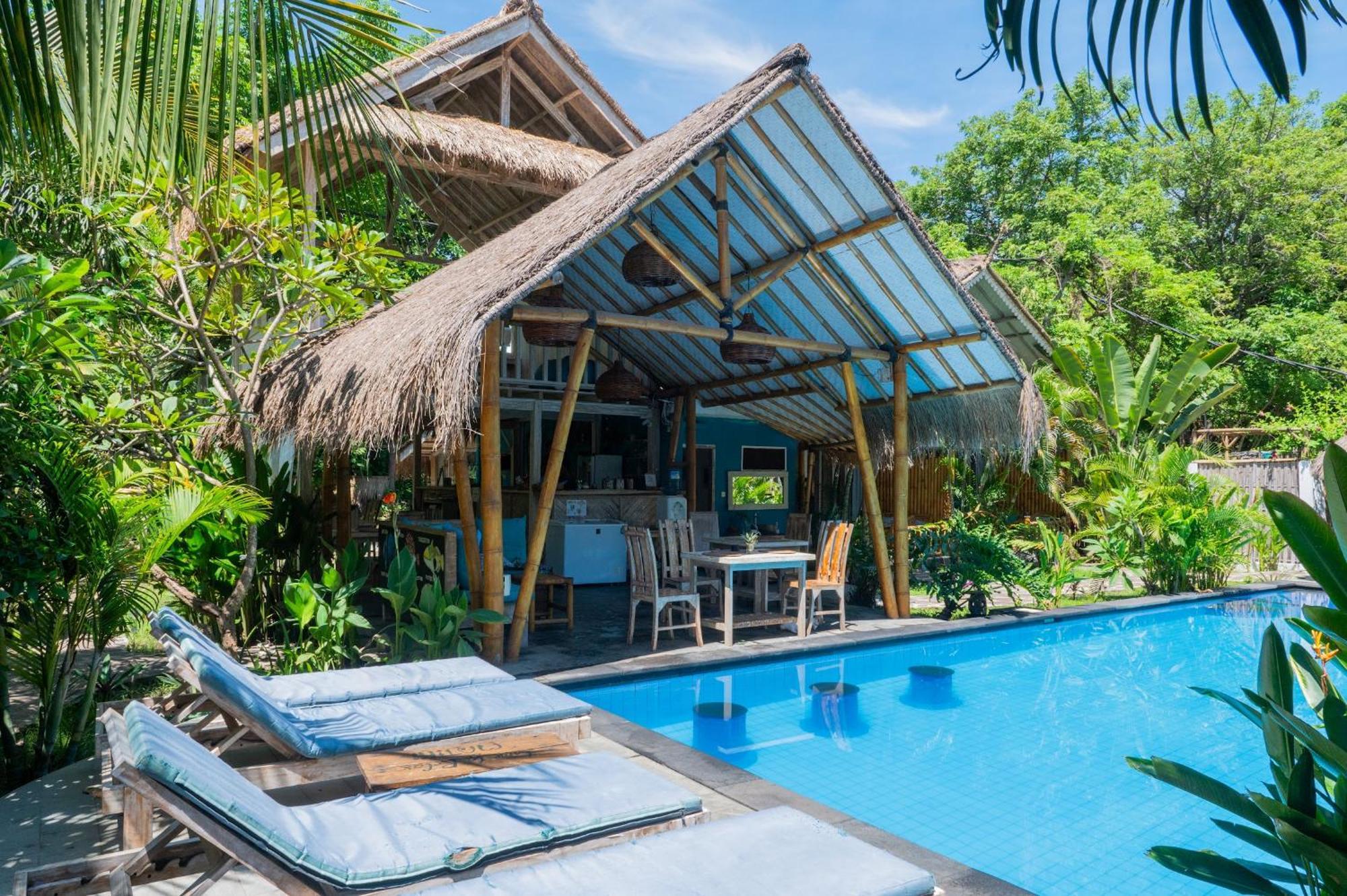 Gili Matiki Hotel Gili Air Bagian luar foto